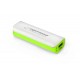 EMP103WG Power Banka 2200mAh bielo zelená Esperanza