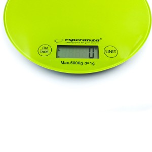 Esperanza EKS003G Digitálna kuchynská váha do 5kg/1g zelená