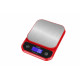 WeiHeng WH-B28 Red USB kuchynská vodeodolná váha do 10kg / 1g červená