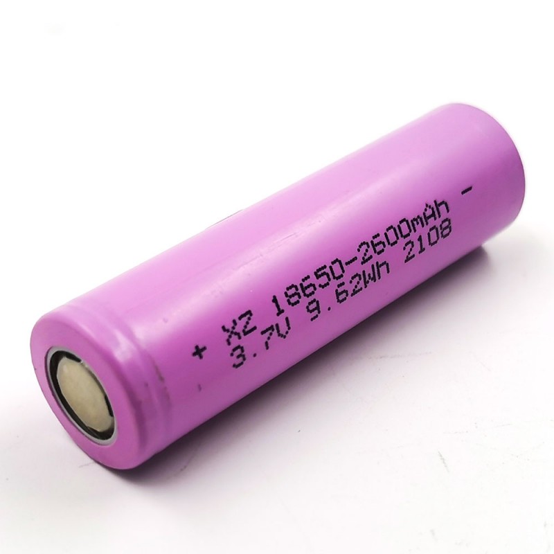 18650 Li-Ion dobíjateľná batéria 3,7V 2600mAh